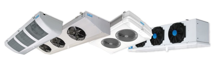 Standard unit coolers compatible with A2L refrigerants